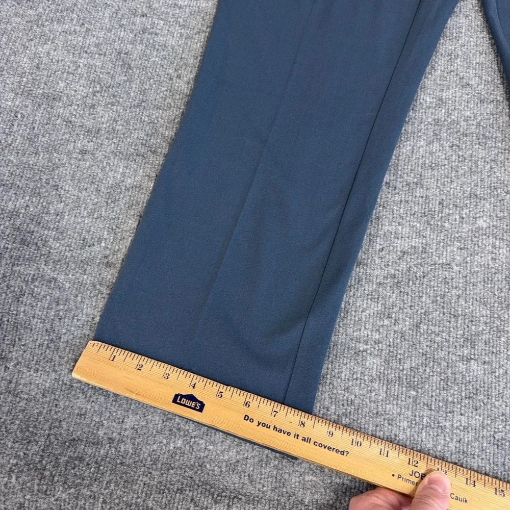 Quince Pants Men 36x30 Ultra-Stretch 24/7 Smart Chino Ocean Blue Work Dress NEW